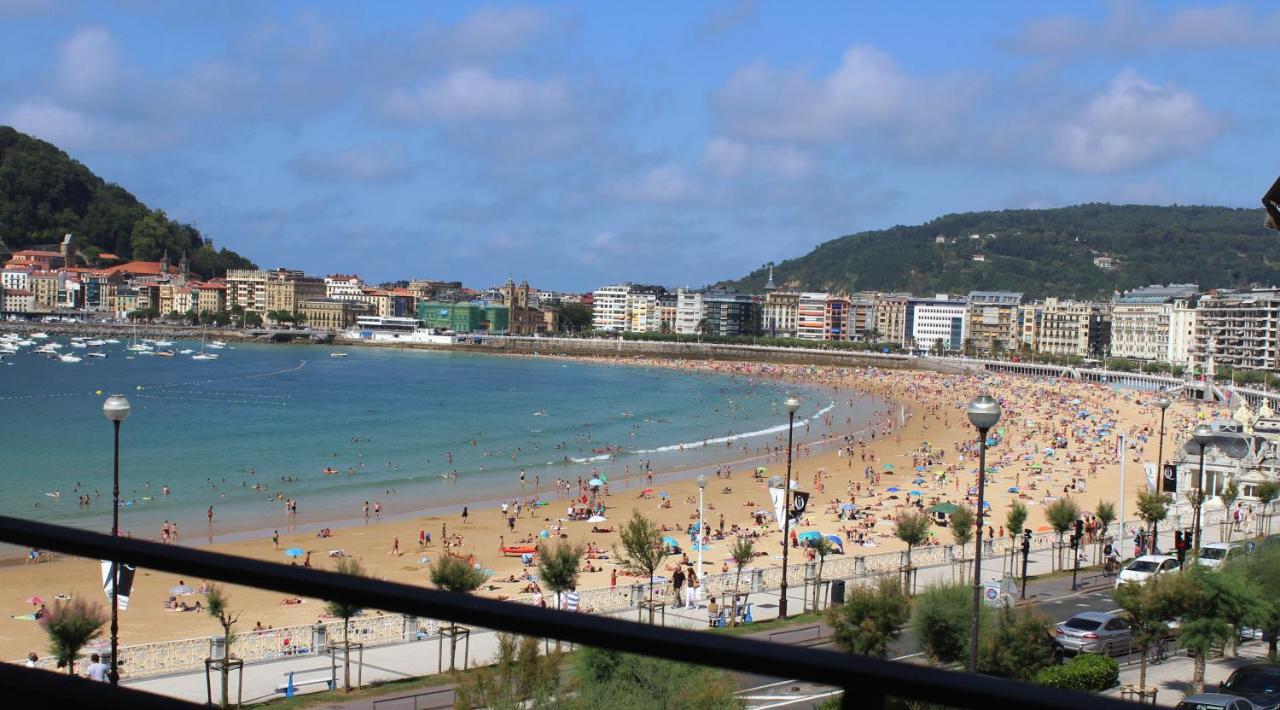 סן סבסטיאן Seafront Luxury Studio - By Www,Sansebastianapartments,Es מראה חיצוני תמונה