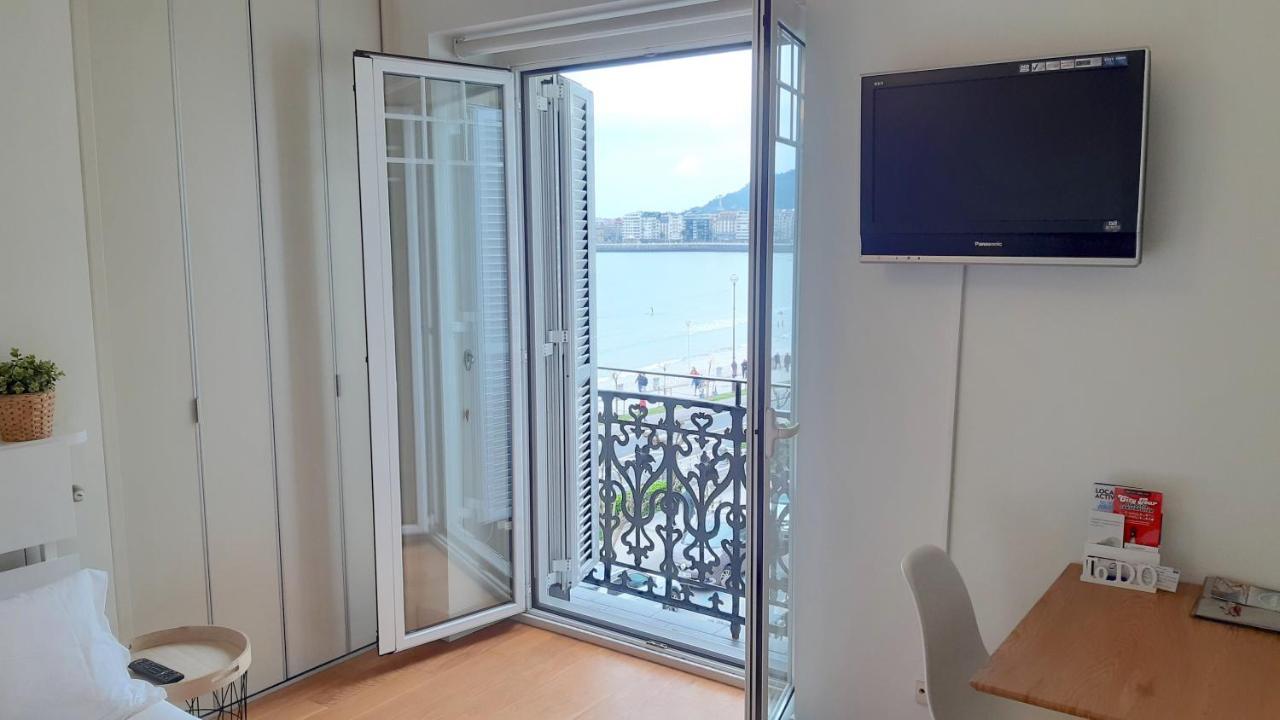 סן סבסטיאן Seafront Luxury Studio - By Www,Sansebastianapartments,Es מראה חיצוני תמונה
